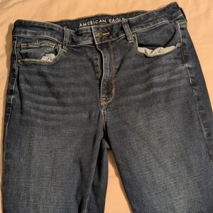 American Eagle Outfiters  Dark Blue Jeans
